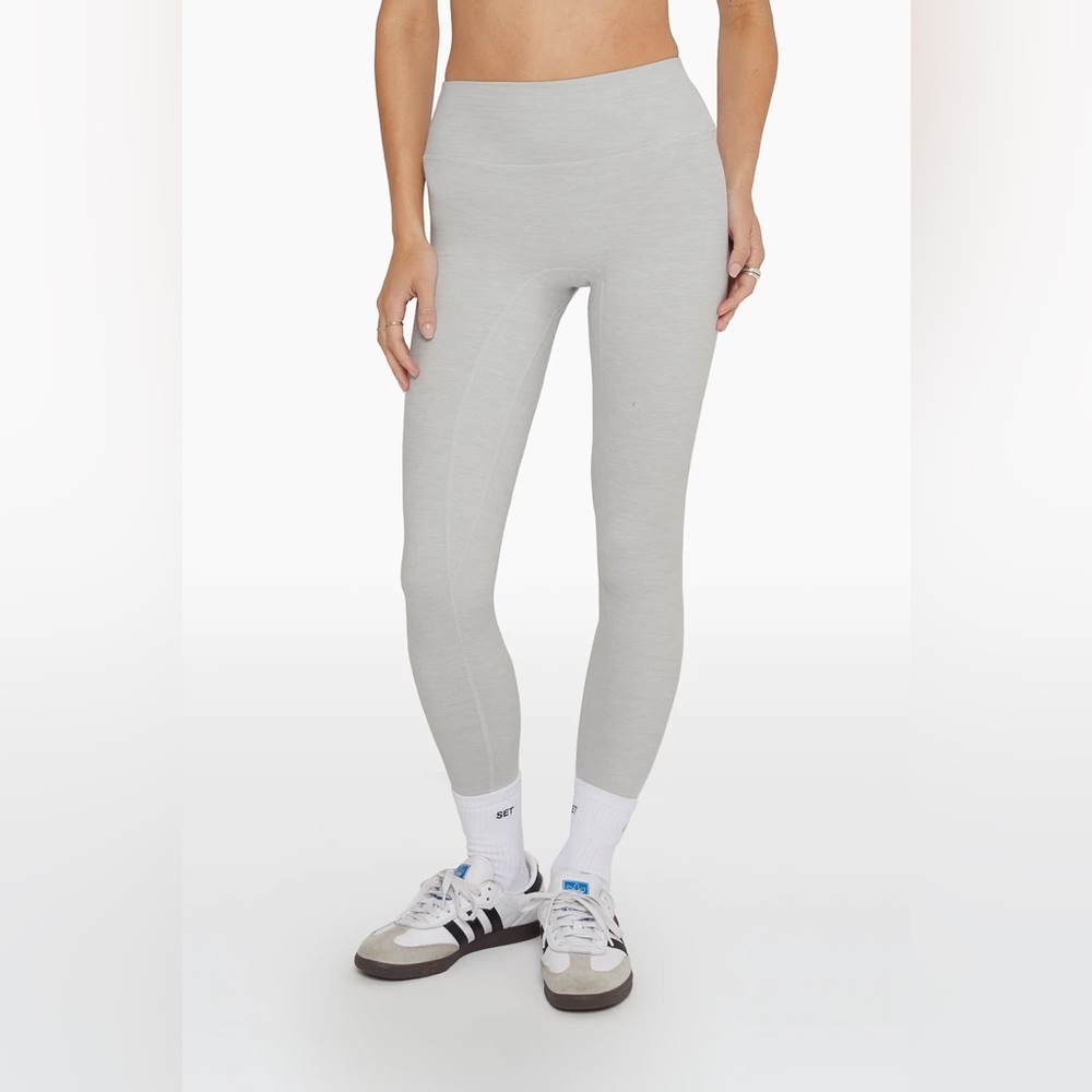 SET Active Heather Gray Formcloud Leggings Small